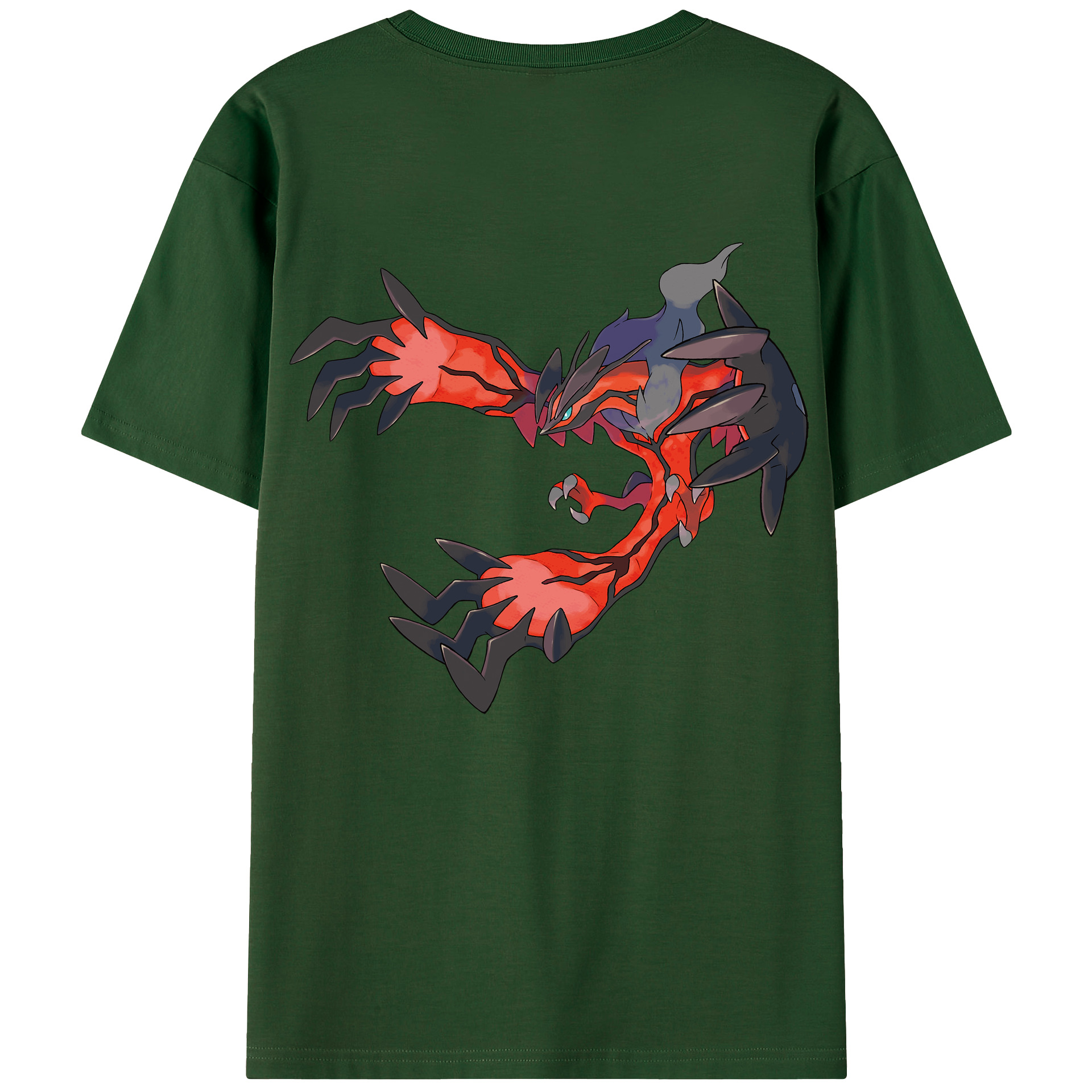 （画像用） ポケットモンスター Pokémon 綿100％半袖Tシャツ（背面プリント）